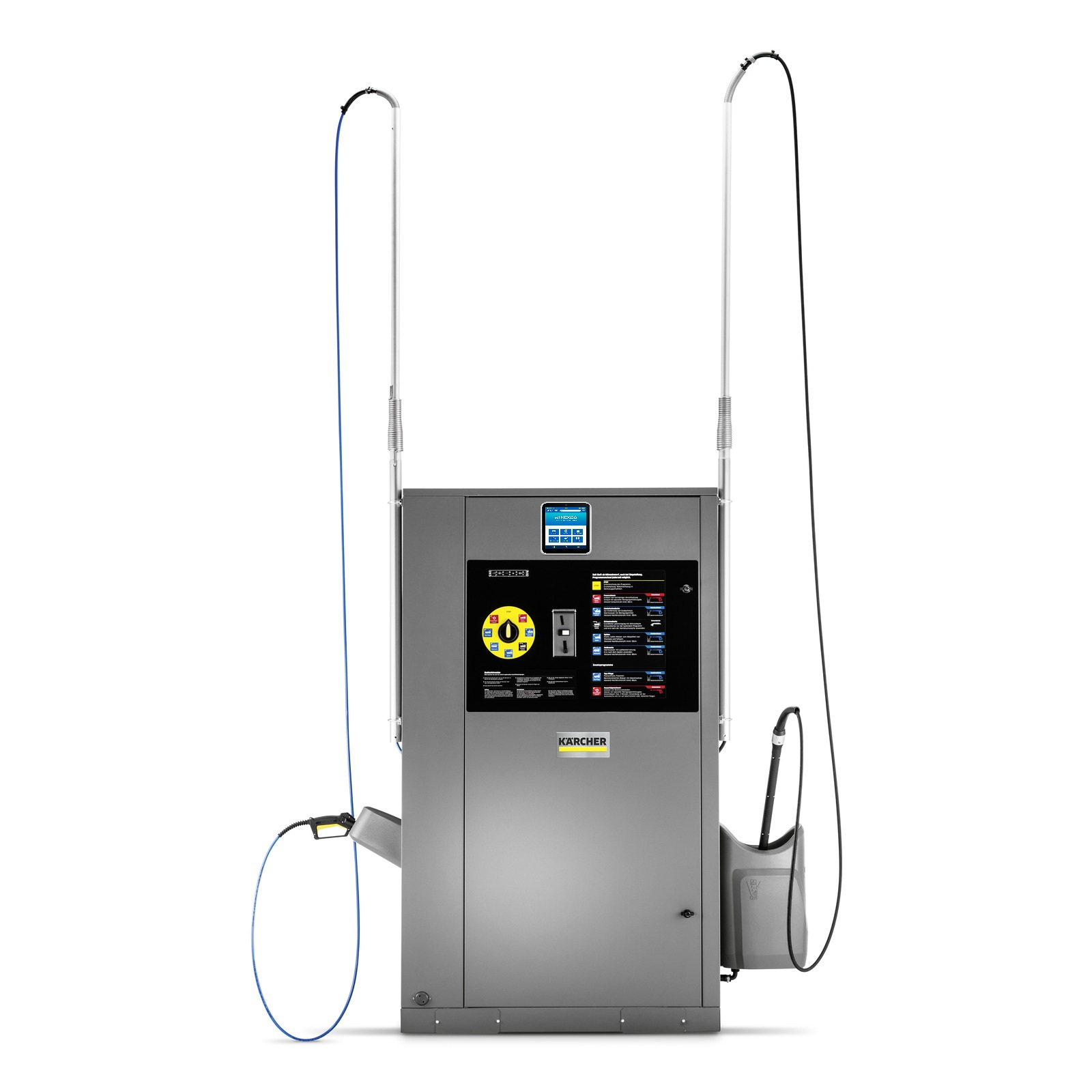 Self-service car wash with IOT-DIGITAL cashless payment